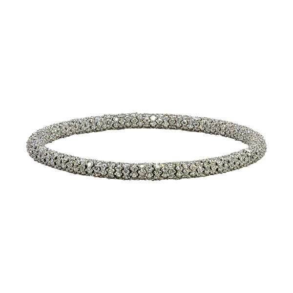 18K Diamond Spring Bracelet